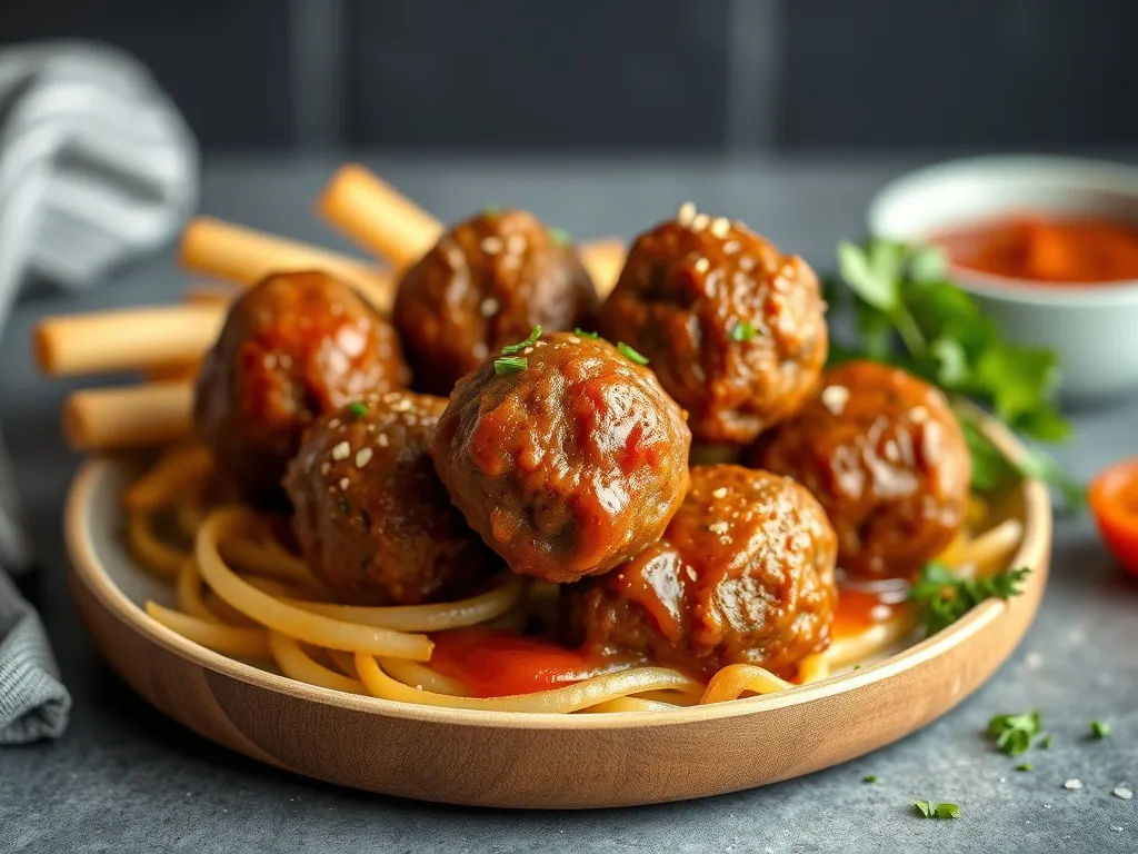 Air Fryer Meatballs