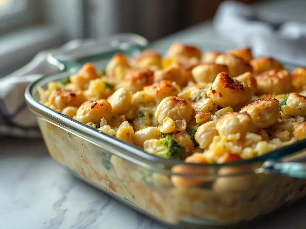 Broccoli Cheese Rice Casserole