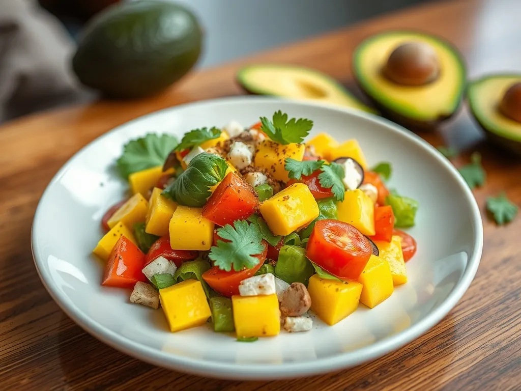 Mango Avocado Salad