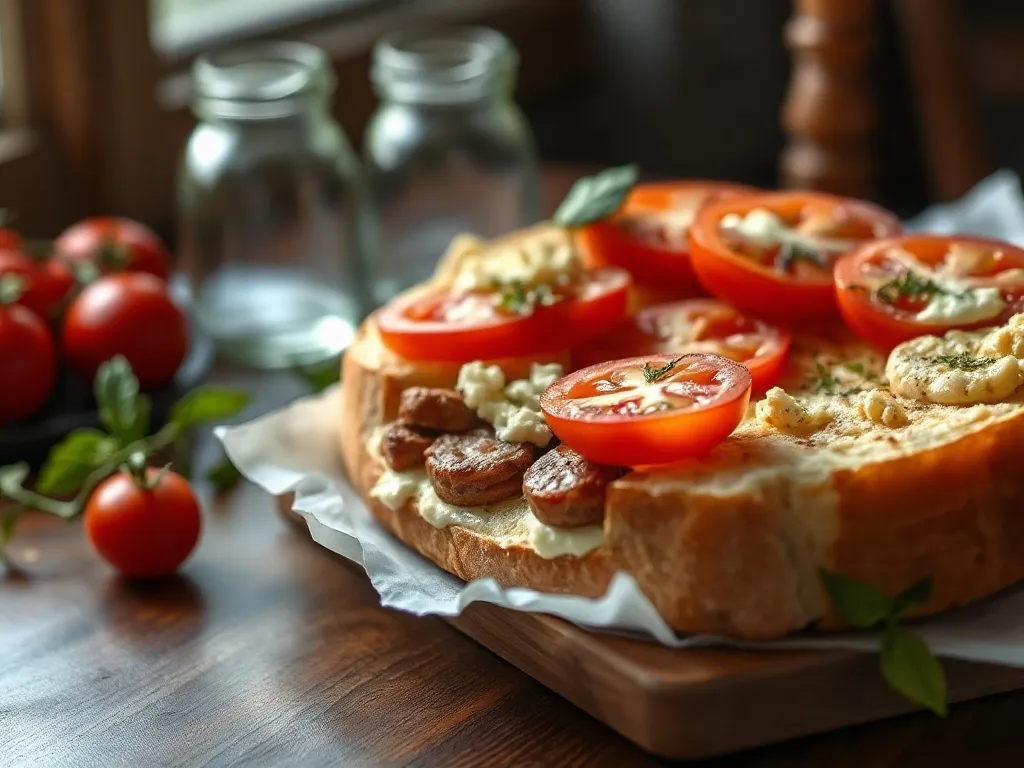 Pan con Tomate
