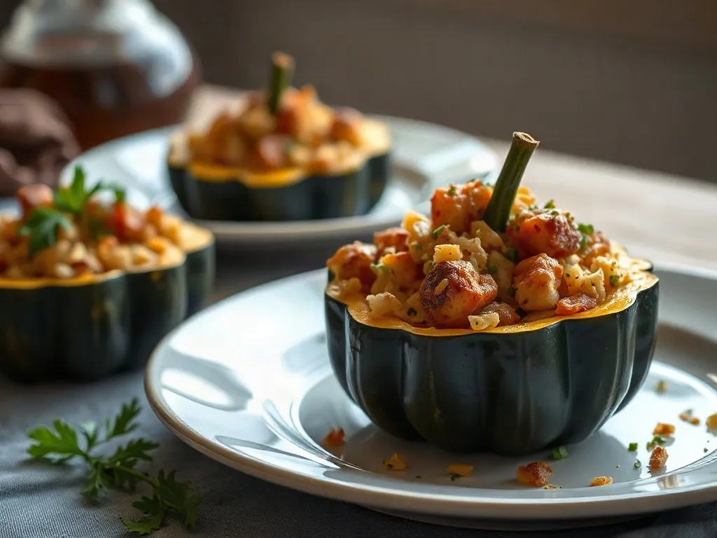 Stuffed Acorn Squash