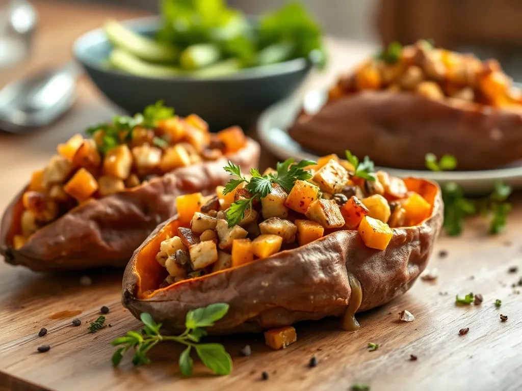 Stuffed Sweet Potatoes