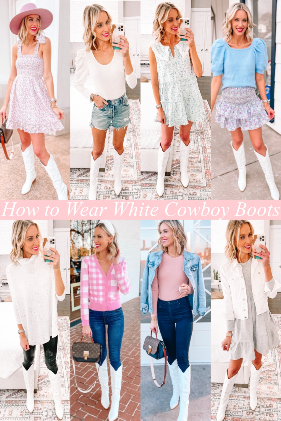 white cowboy boots outfit Niche Utama Home How to Wear White Cowboy Boots - Straight A Style