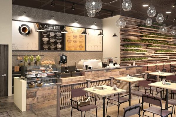 Jasa desain interior caffee